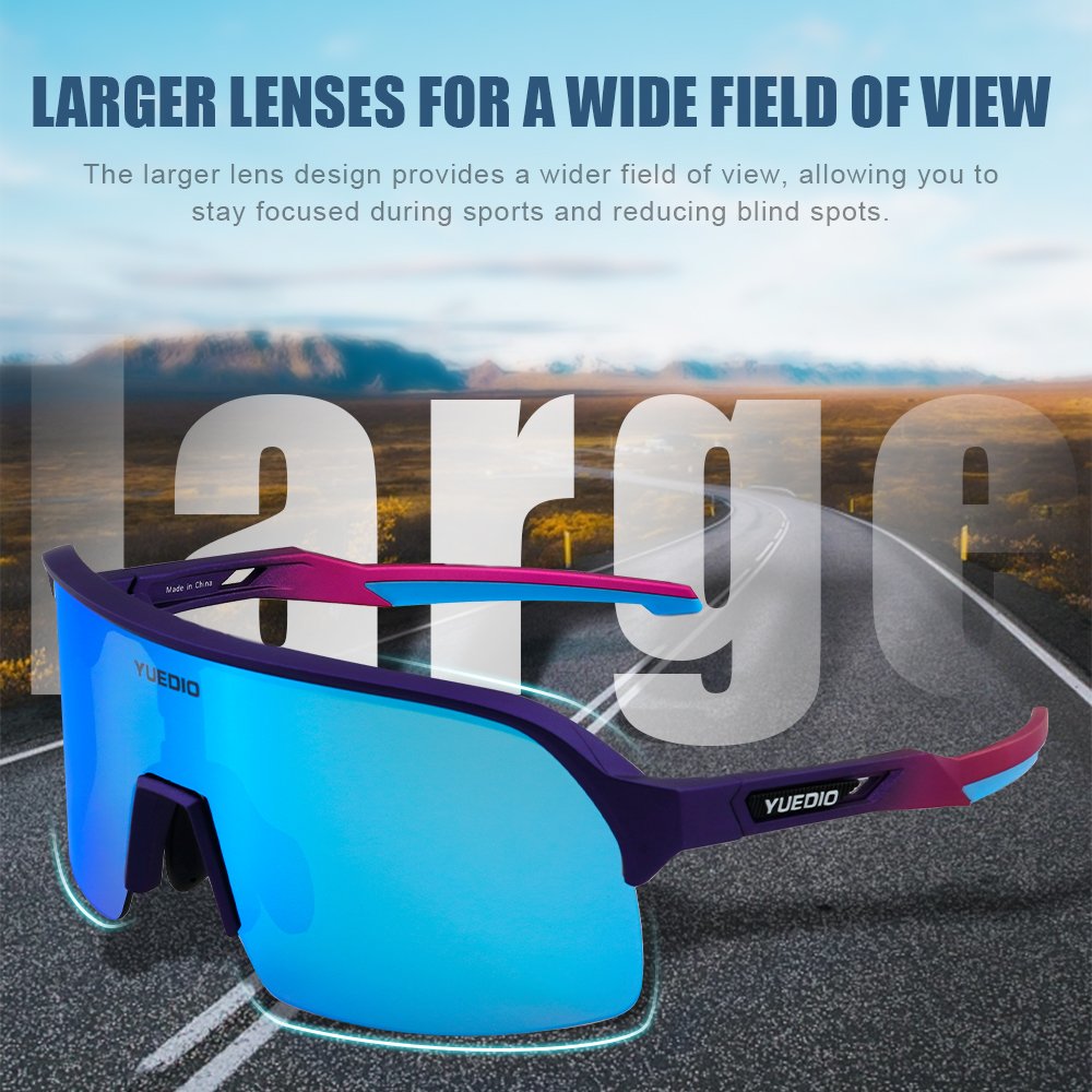 2024 YUEDIO Photochromic MTB BiKe Cycling Sunglasses TR90 Frame Bicycle Sport Eyewear Bike Sunglasses Sport Mountain Sunglasses