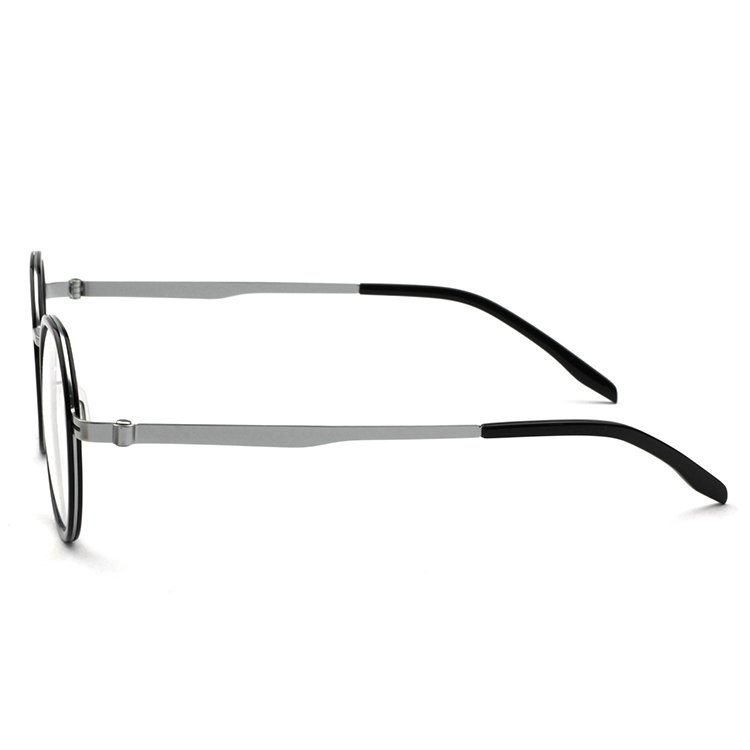 Wholesale Custom Bluelight Lenses Ladies Fashion New Model Eyewear Metal Frame Glasses