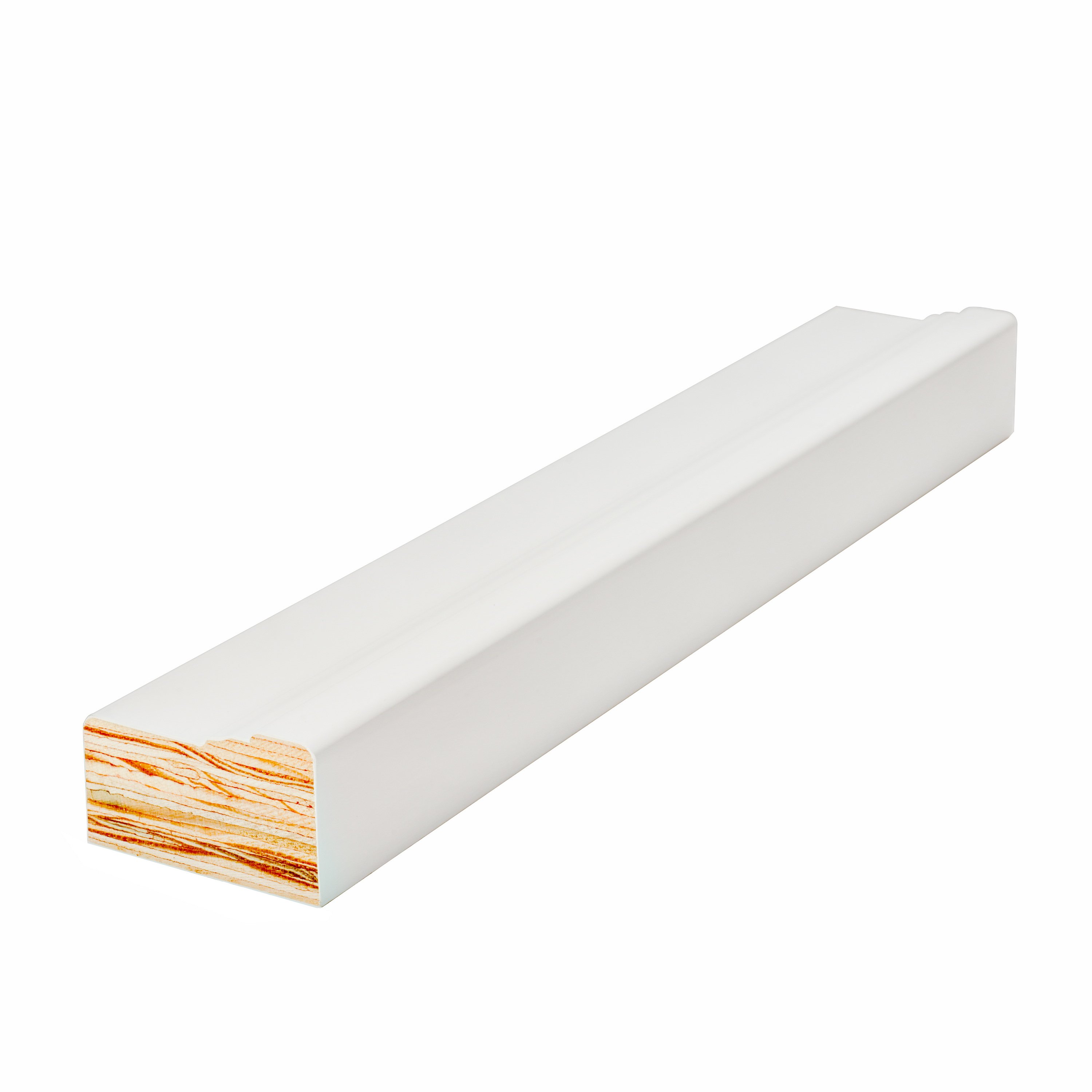 Modern Design White Primed LVL Brick Mould for Apartment Exterior Door & Window Frames Product