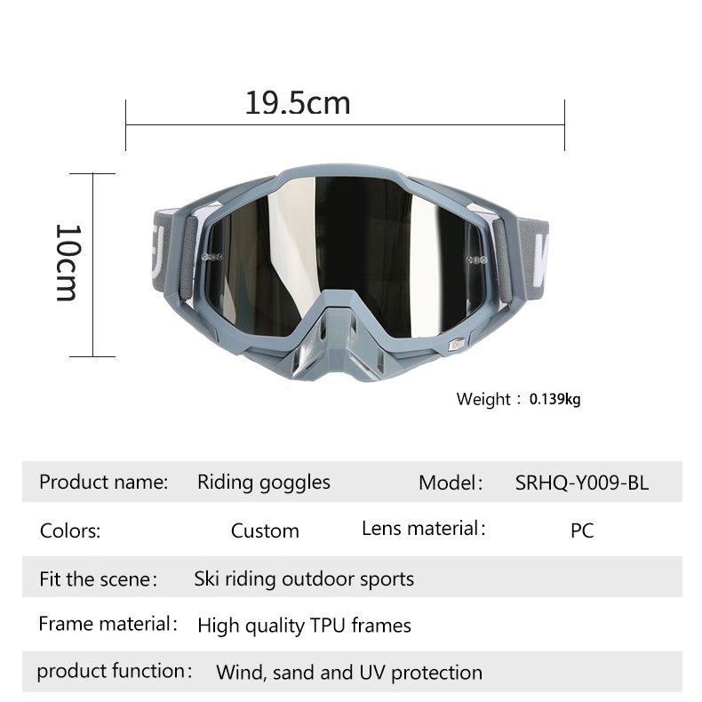Factory Direct Sale PC Lenses Sun Glasses Outdoor Sport Skiing Cycling Windproof Eye Protection Men And Women Sunglasses