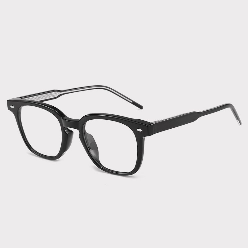XUEDIAO Retro Square Optical Glasses Frame For Unisex Prescription TR90 Spectacles Transparent Eyeglasses Blue Block Lentes