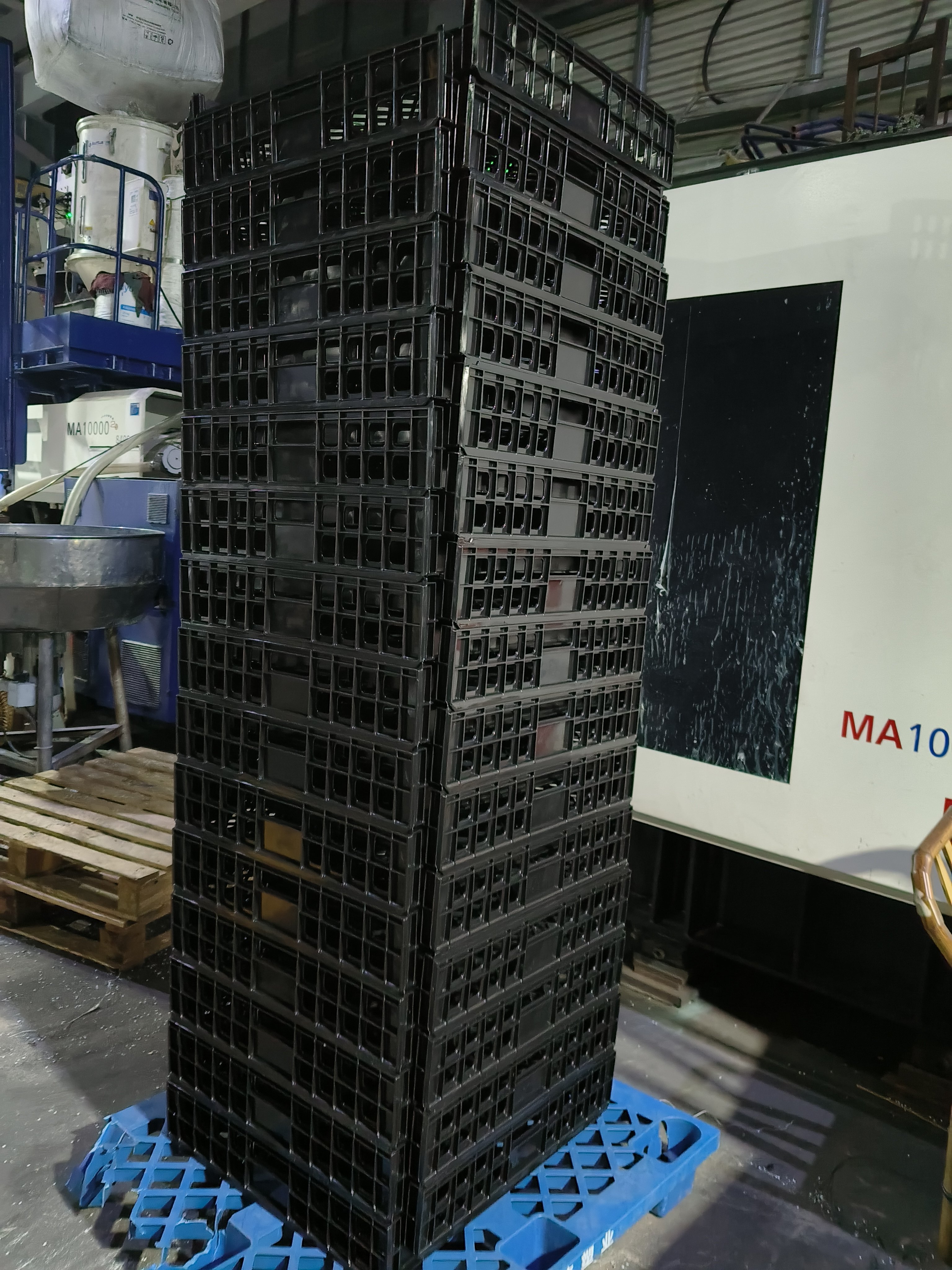 Logistics crate mismatch frame
