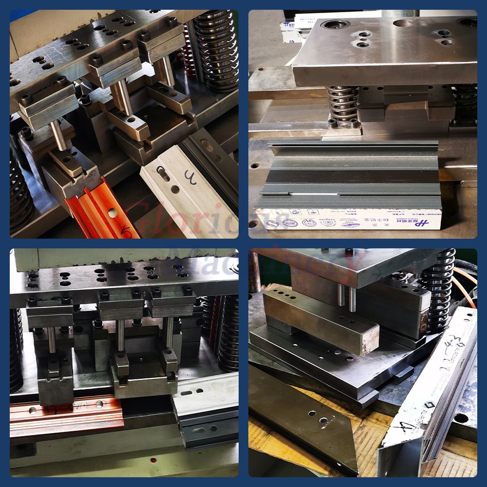 Heavy Duty Electric Punch machine With Dies Slot Hole Punching