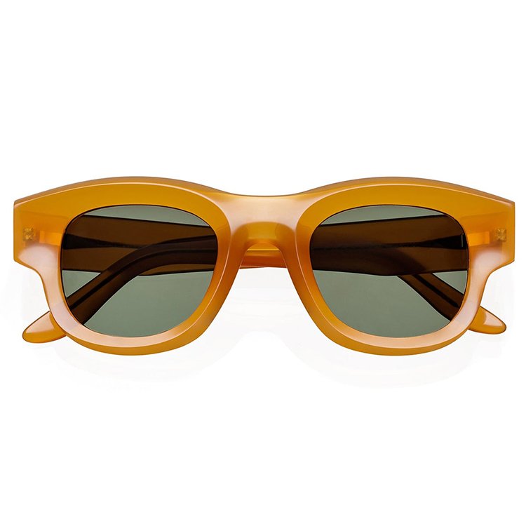 TFB Custom Unisex Classic Retro Mazzucchelli Acetate Frame Shades Sunglasses 2024 Newest