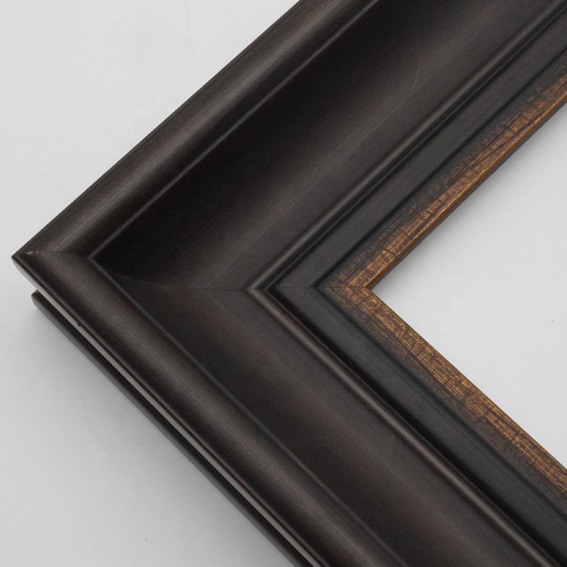 High quality wooden picture frame moulding ps frame mirror lines
