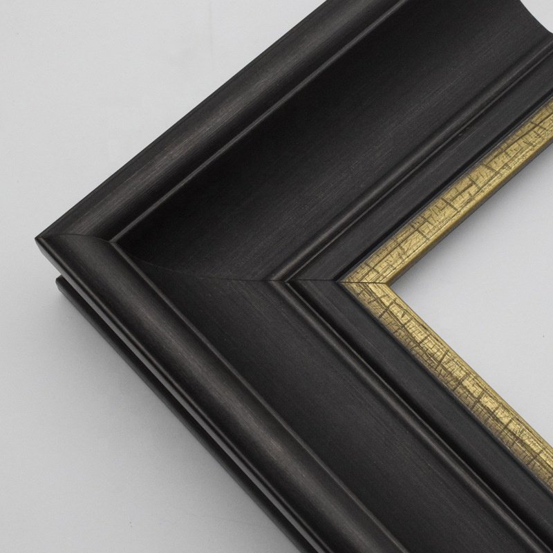 High quality wooden picture frame moulding ps frame mirror lines