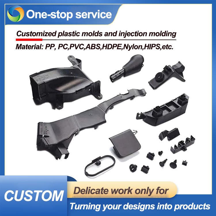 OEM Custom ABS Plastic Injection Molding Cheap Frame PC Toy PP Shell with Stone Form Tile Game Handle Shell
