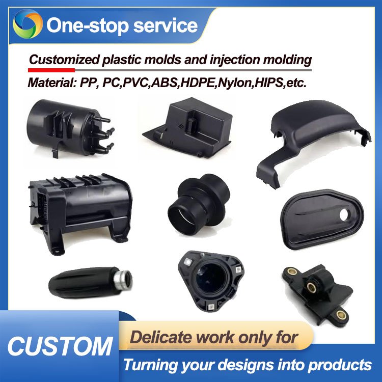 OEM Custom ABS Plastic Injection Molding Cheap Frame PC Toy PP Shell with Stone Form Tile Game Handle Shell