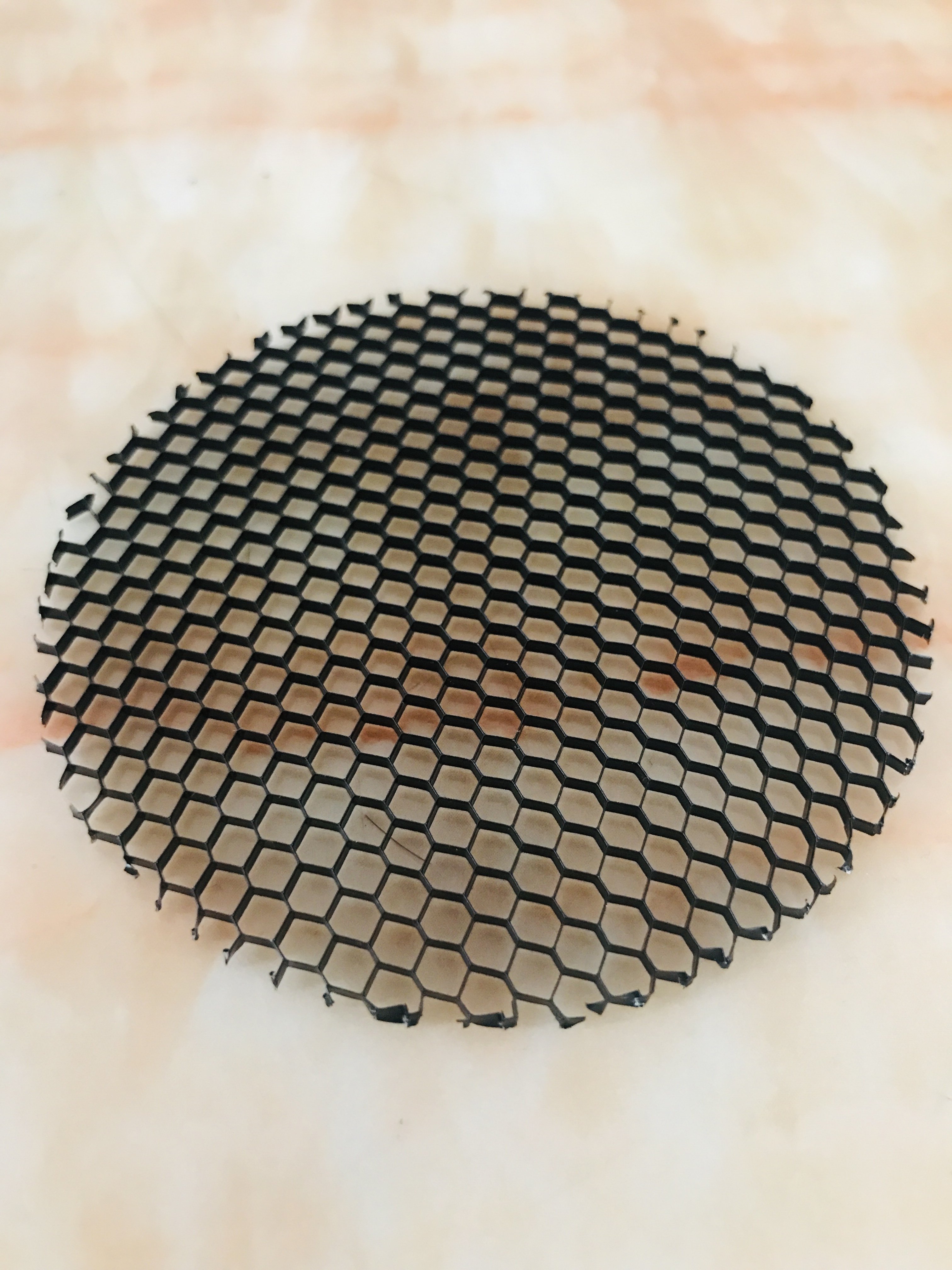 Antiglare Louver Lightweight Black Honeycomb Core