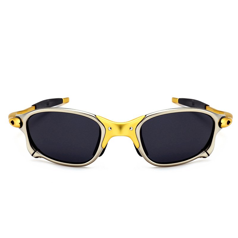 Personality Metal TAC Bicycle Sunglasses Vintage Two Color XX Metal Frame Trend Y2K Anti-uv Sport Juliet 2.0 Sunglasses