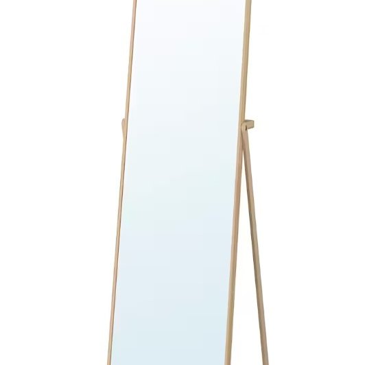 by KSN Vintage Antique Standing Mirror Decorative Wood Metal Glass Steel Stainless Steel Aluminium with Elegant Vintage Style