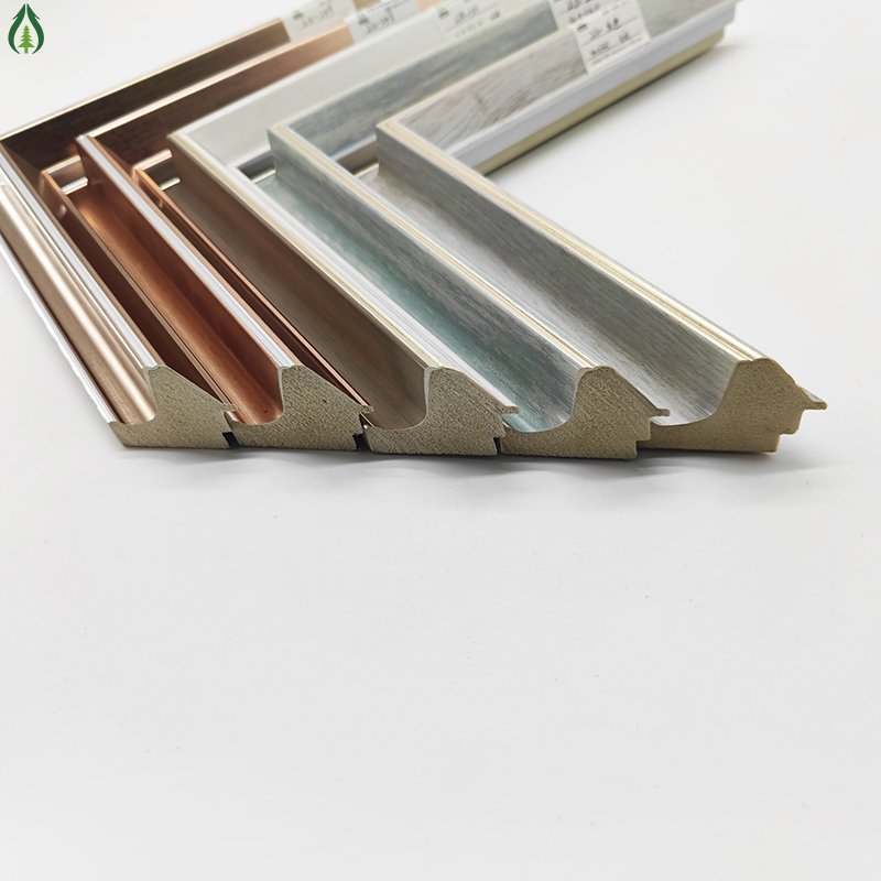 Guancheng Silver Modern Decoration Polystyrene Photo Frame PS Picture Frame Moulding Stick