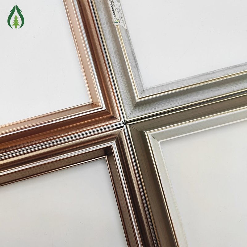 Guancheng Silver Modern Decoration Polystyrene Photo Frame PS Picture Frame Moulding Stick