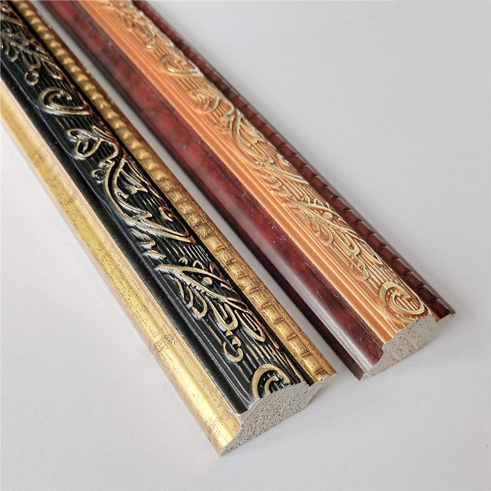 PS Moulding Photo Picture Frame Material Plastic Strip for Picture Frames