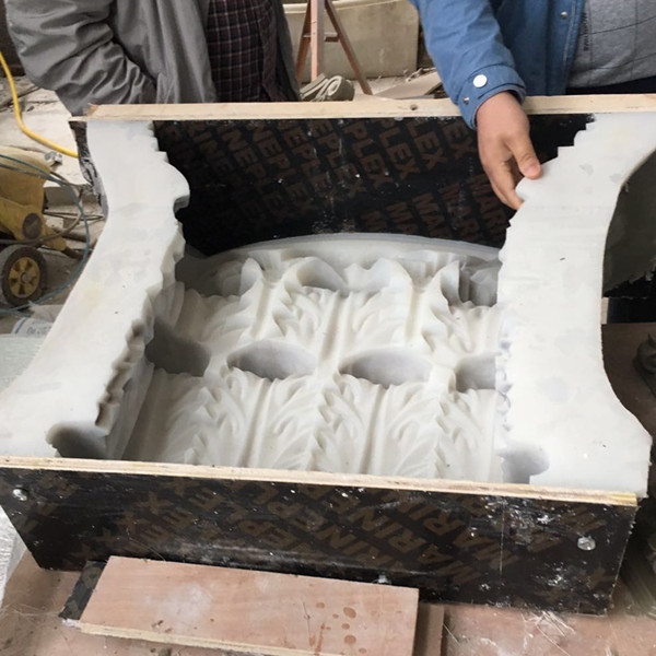 FRP Fiberglass Silicone Rubber GRC Moulds For Ionic Column Top