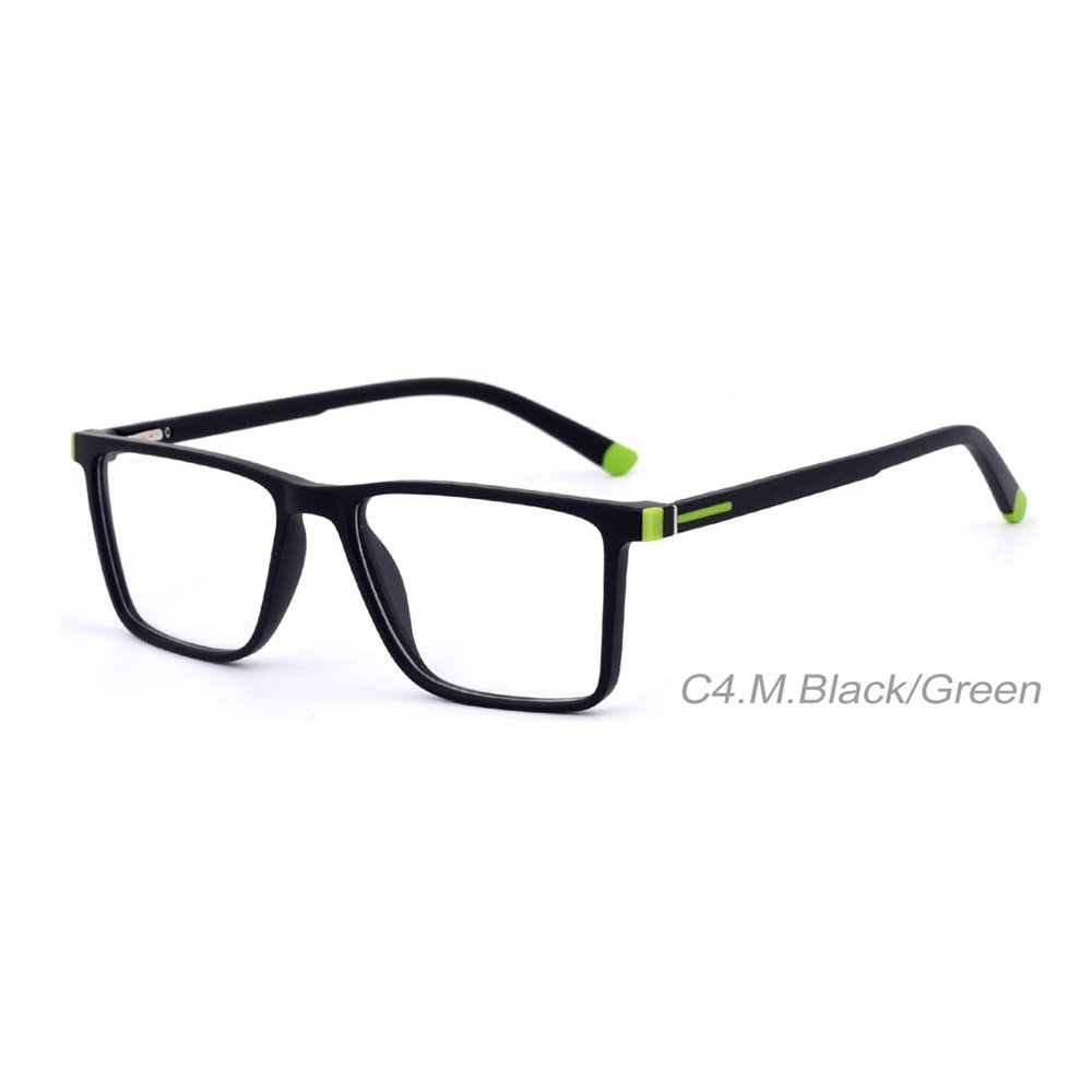 Nice Price 90305 Unisex Business Ultra Light Tr90 Rectangle Eyewear Optical Frames for Men