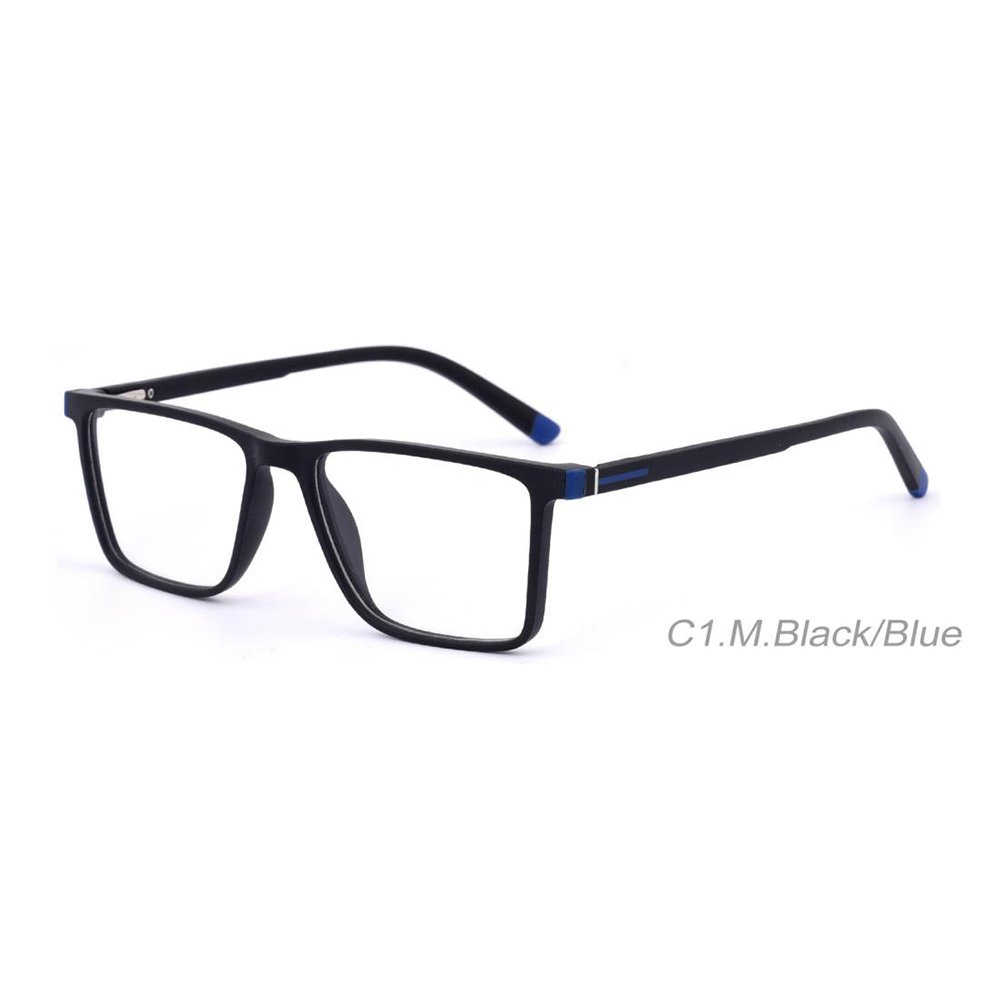 Nice Price 90305 Unisex Business Ultra Light Tr90 Rectangle Eyewear Optical Frames for Men