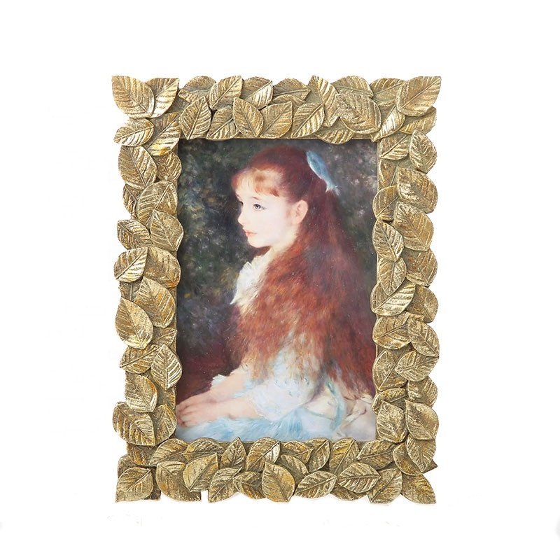 Baroque Vintage Resin Picture Frame Antiqued Photo Frame for Home Wall Decor for Jewelry Display and Hotel Decor