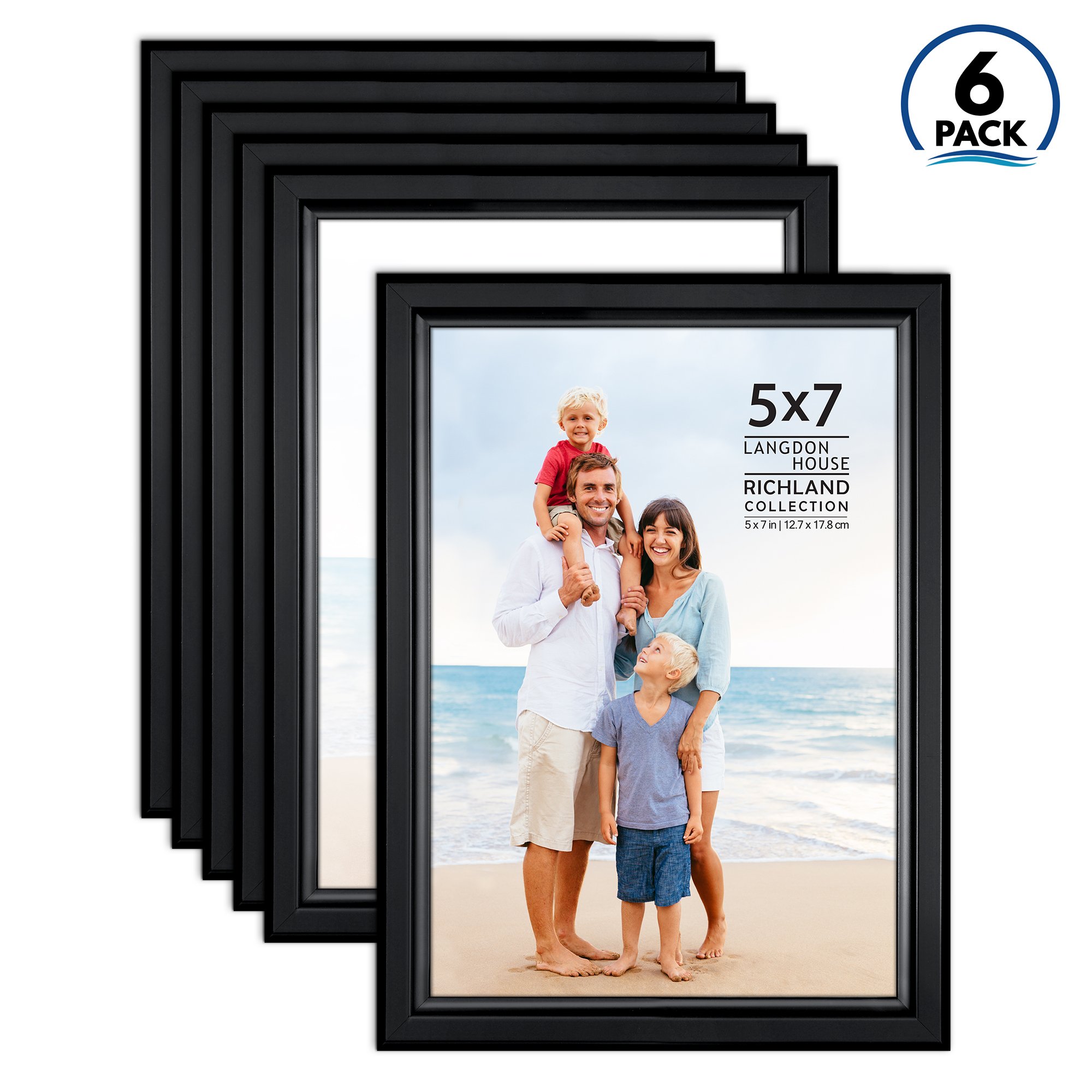 Wholesale Custom Decorative Picture Frame Moulding 4X6 5x7 8x10 8.5x11 Plastic Gold Wood Frames Silver Material Picture Frames