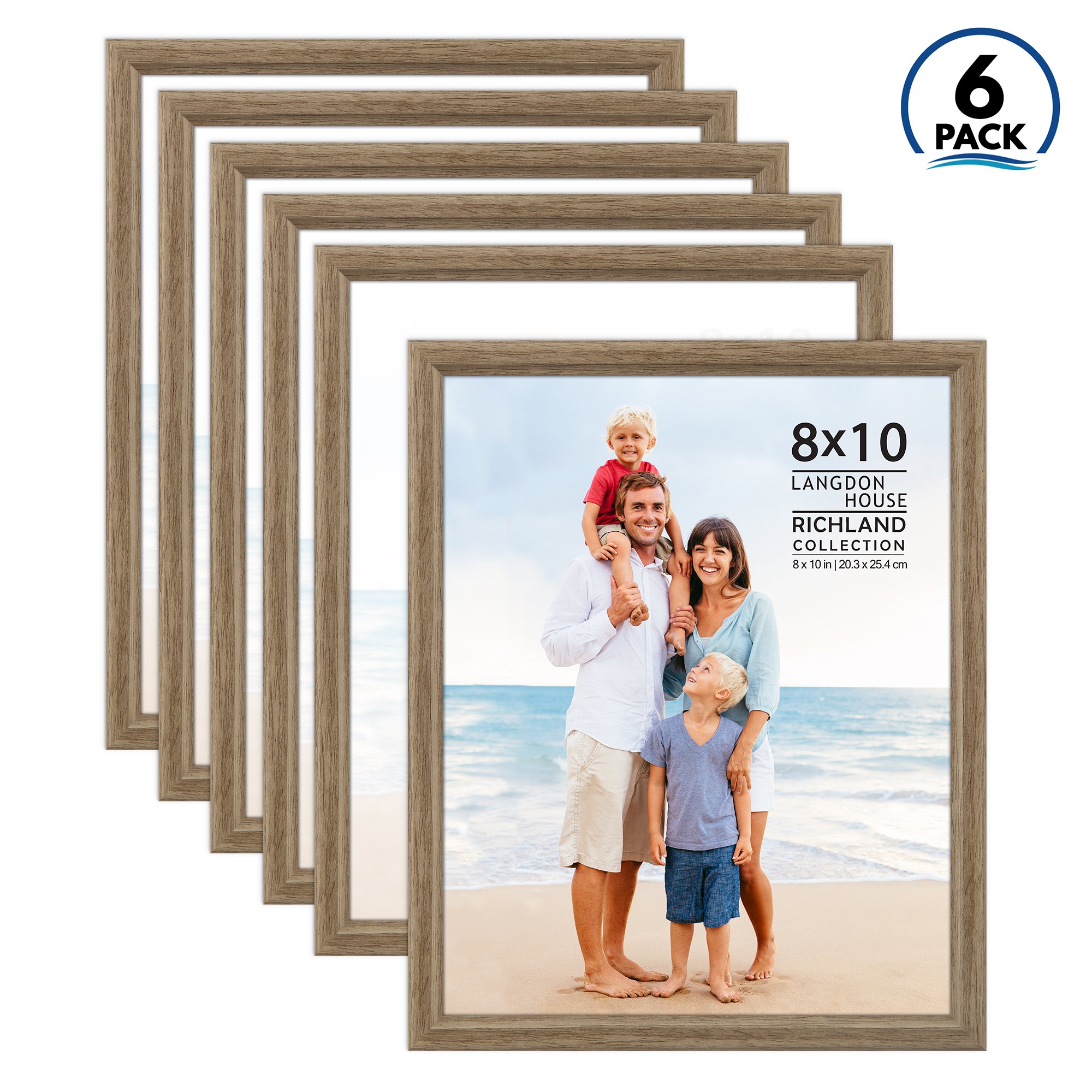Wholesale Custom Decorative Picture Frame Moulding 4X6 5x7 8x10 8.5x11 Plastic Gold Wood Frames Silver Material Picture Frames