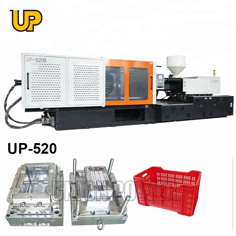 vegetable fruit crate box basket bucket injection molding machine