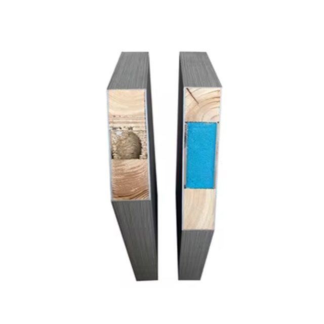 BBSD001 2024 Middle East Popular Design Waterproof Formaldehyde-free Interior WPC Skin door
