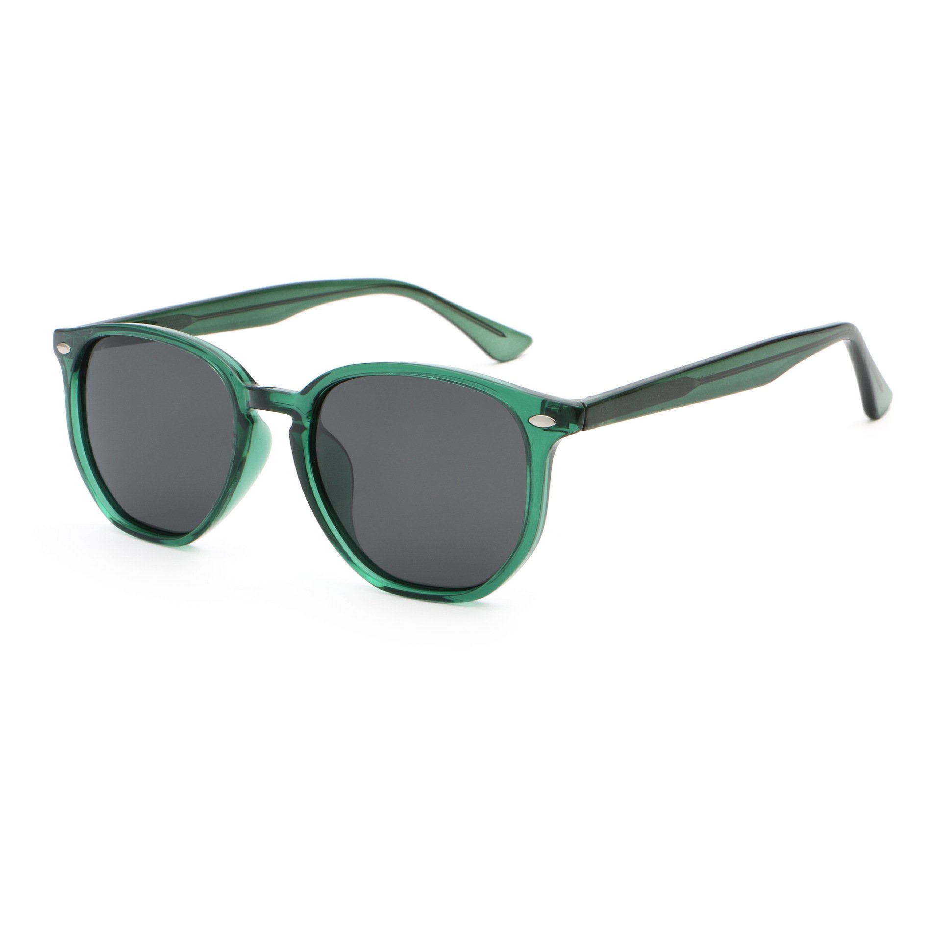 Wholesale Glasses Fashionable Sunglasses Uv400 Custom Polarized Round Sunglasses For Men 2025