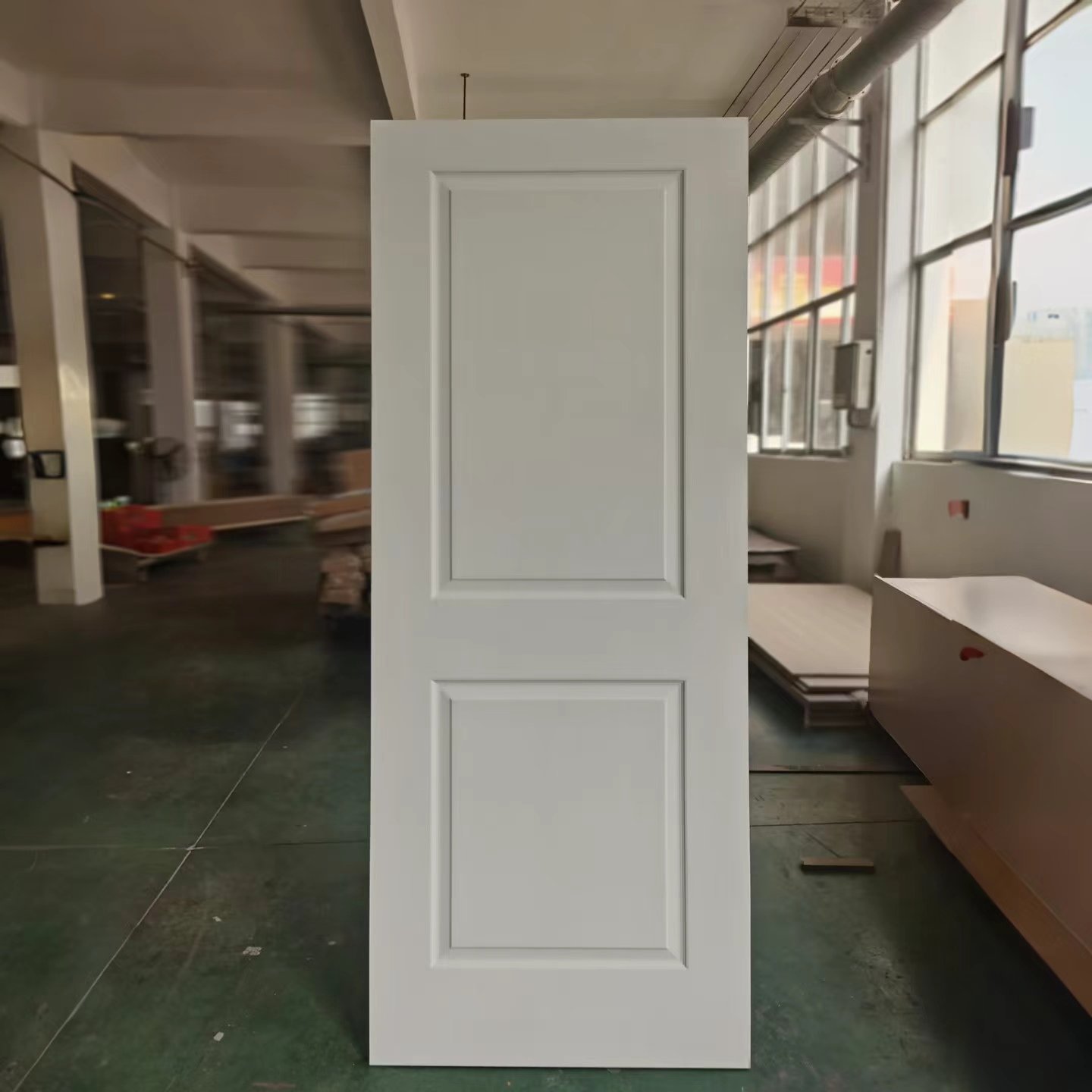 8 ft american 2 panel modern wood white interior wooden hdf mould doors for house