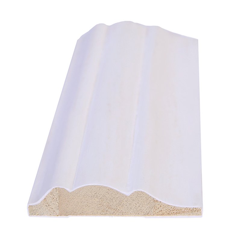 Hot Sale White Primed Paulownia Trim Moulding Wood Door Frame Moulding