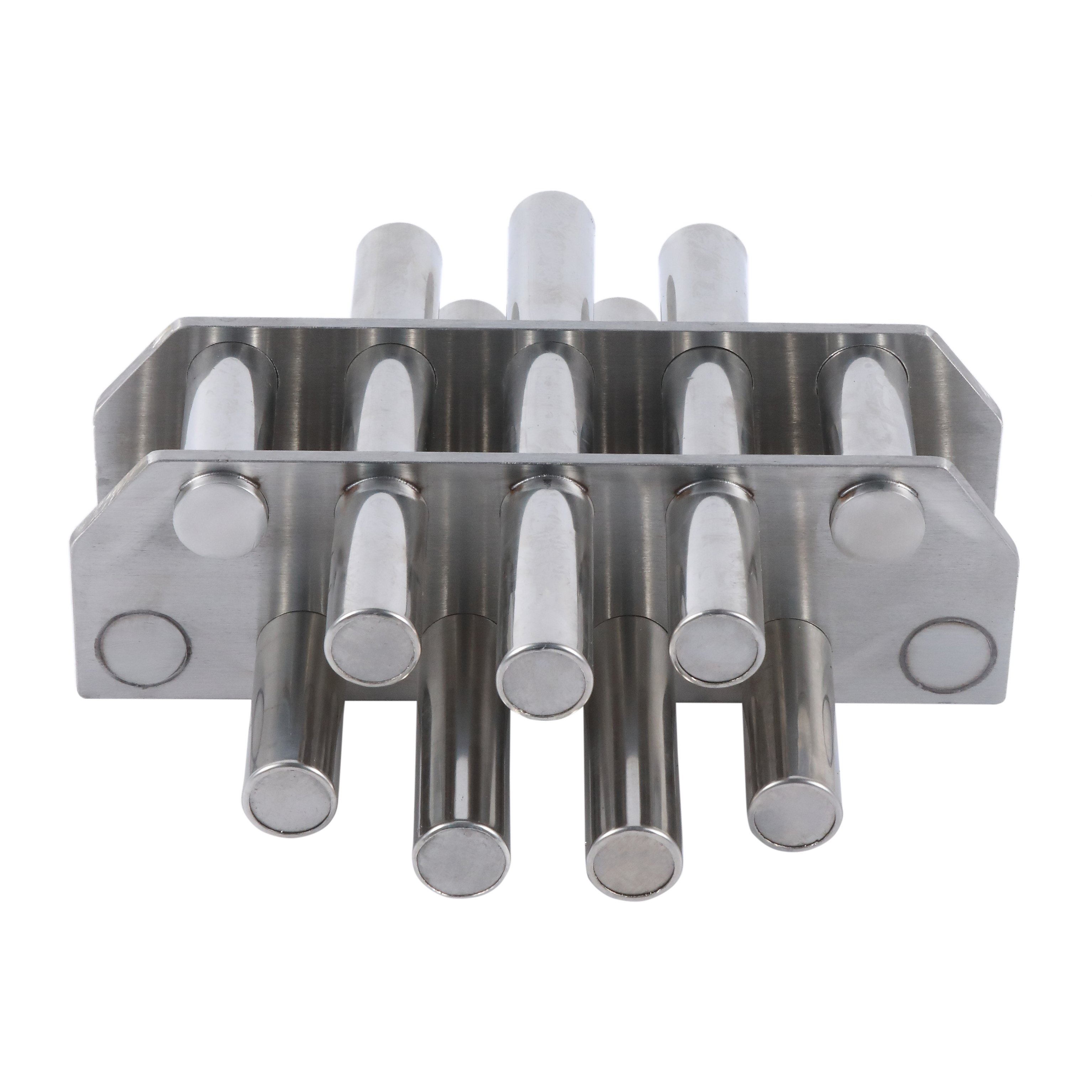Rectangular Magnet Grate Hopper Nd Magnet Magnetic Filter Ndfeb 9 bars Magnet for Injection Moulding Machine Hoppers