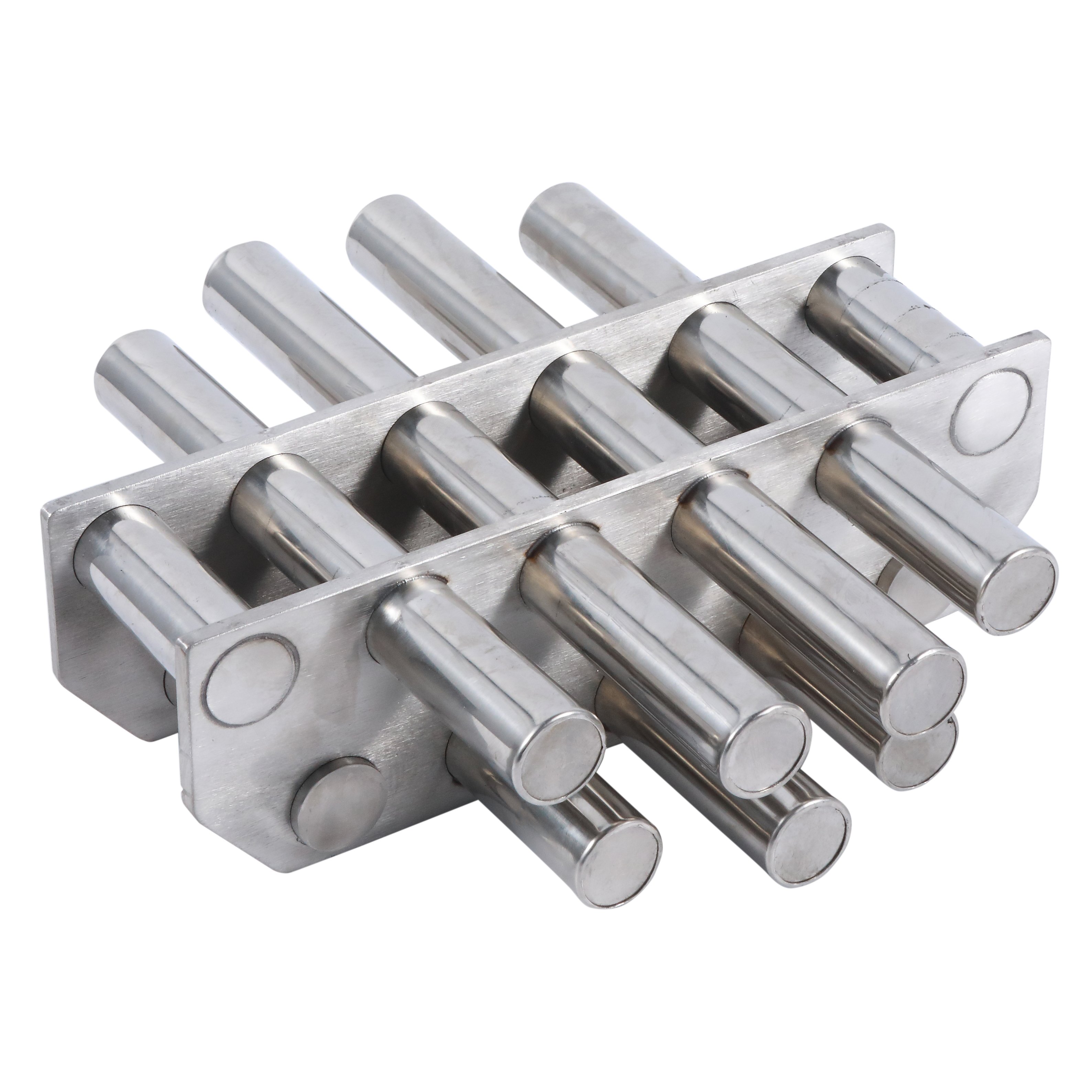 Rectangular Magnet Grate Hopper Nd Magnet Magnetic Filter Ndfeb 9 bars Magnet for Injection Moulding Machine Hoppers