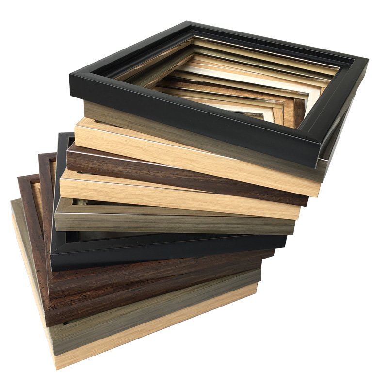 Modern 3D Wholesale Plastic Picture Frame Moulding 12x12 round Glass Shadow Box for Photos of Flowers Animals Portraits