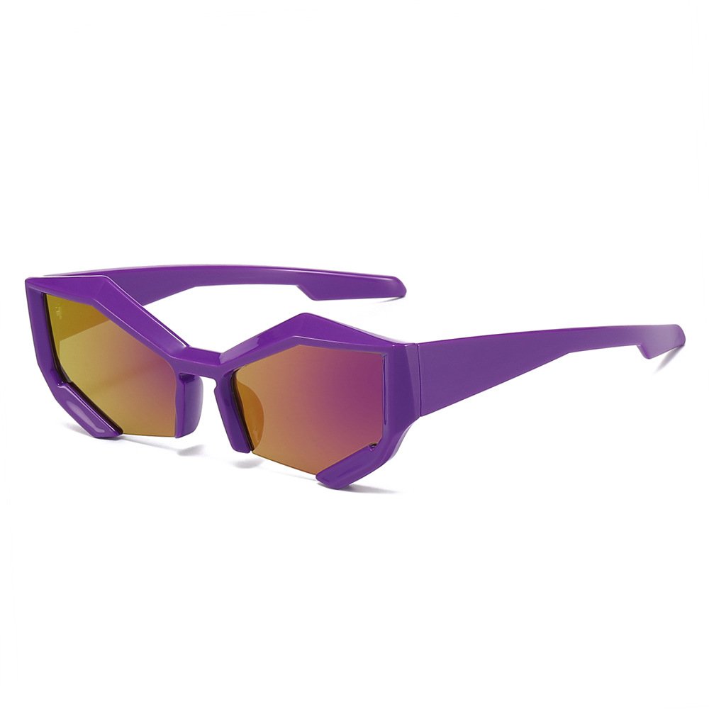 Fashion Cut Edge Half Frame Cat Eye sun shade uv400 Sunglasses Women's Manufacturers Wholesale New Arrival Sun Glasses