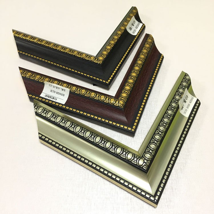 Ps Photo Frame Moulding Hot Selling Retro Plastic Customize Printing Plastic Painting Frame Mirror Photo Frame Moulding Profiles