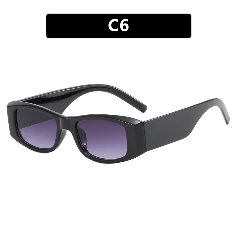 All Black Women'S Sunglasses Trending Women 2024 Mens Sunglasses Custom Logo Men Shades Luxury Brand Vintage Square Sunglasses