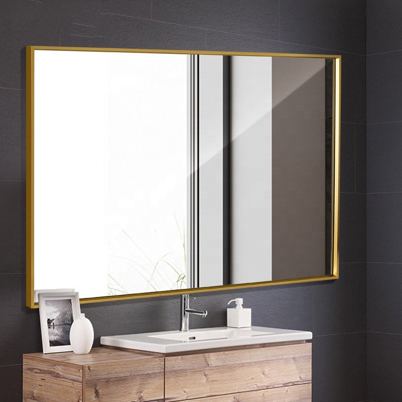 aluminum frame bathroom moulding full length wire wall art silver mirror frame