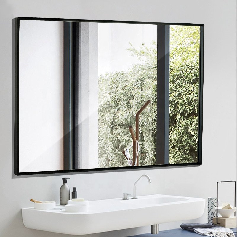 aluminum frame bathroom moulding full length wire wall art silver mirror frame