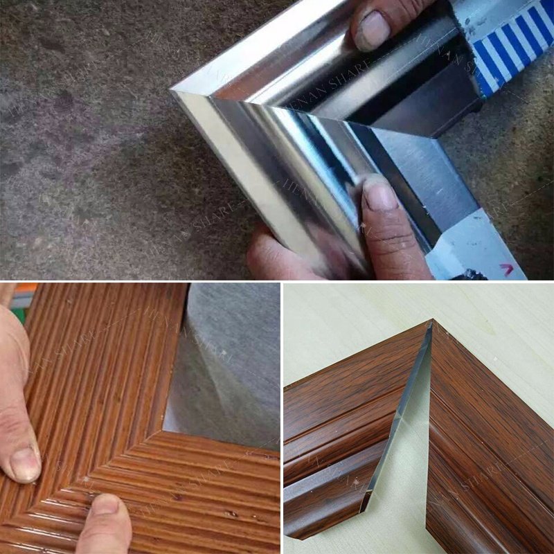 Photo Frame Cutter Moulding Cutting Machine 45 Degree Angle Cutting Machine