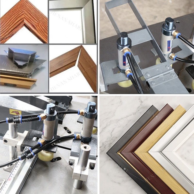 Photo Frame Cutter Moulding Cutting Machine 45 Degree Angle Cutting Machine