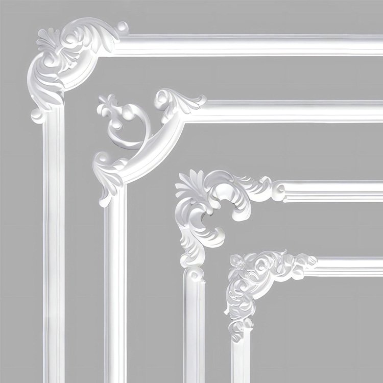 Hot sell modern design polyurethane wainscoting polyurethane PU foam frames moulding for wall