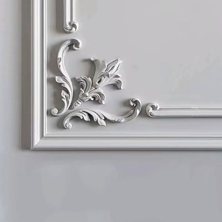 Hot sell modern design polyurethane wainscoting polyurethane PU foam frames moulding for wall