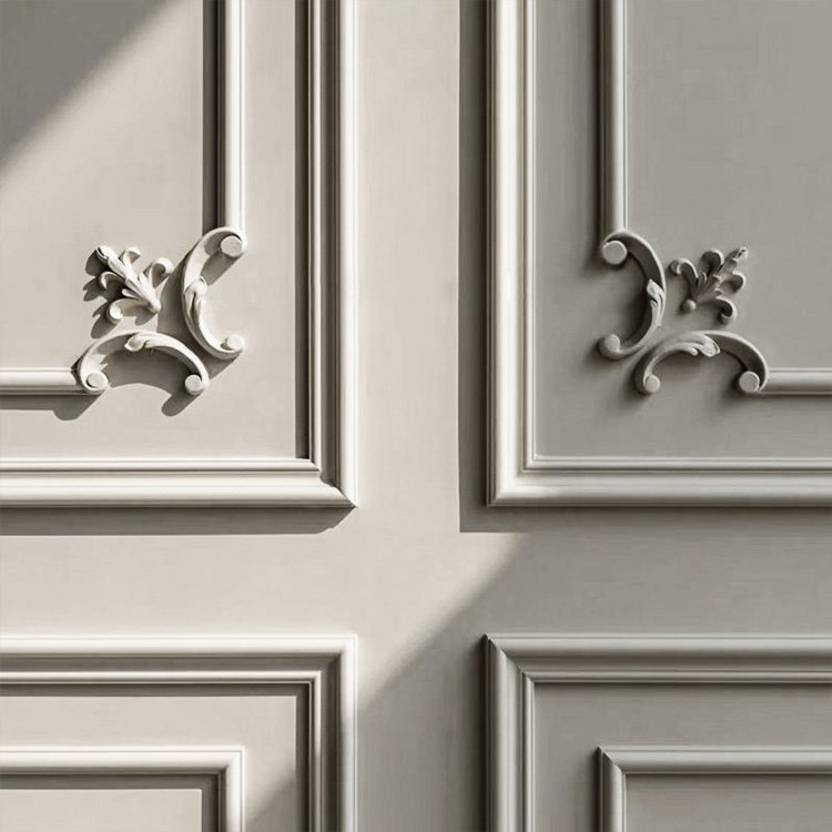 Hot sell modern design polyurethane wainscoting polyurethane PU foam frames moulding for wall