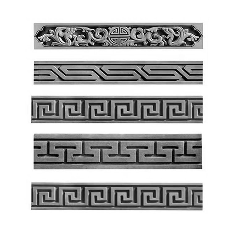 Building exterior decoration EPS foam roman column eave line light weight facade decoration moulding