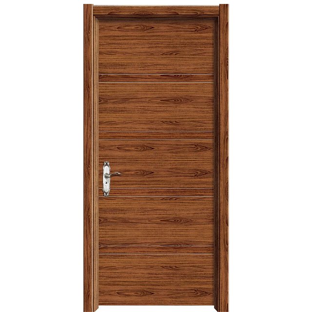 BBSD0016 Manufacturer Design Widely Use Interior Waterproof WPC Skin Door with Frame for Bedroom