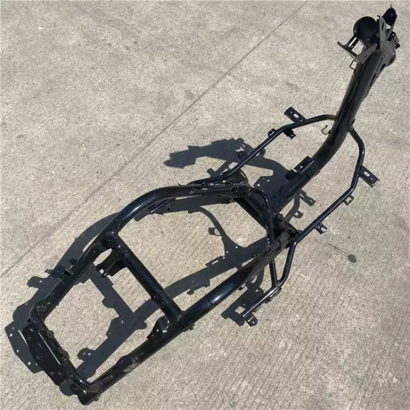 Direct sales of China motorcycle parts fuel scooter UY125 body bracket iron frame green mould body parts