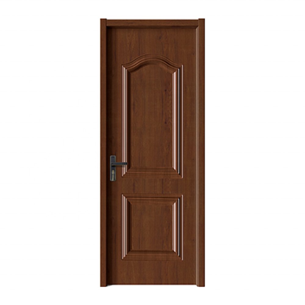 JIAHome China Factory Emboss Moulded Design Waterproof Interior Room PVC/ WPC Doors With Door Frame For House