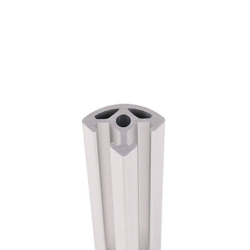 Industrial Half Round Corner 2020R Aluminum Profile Extrusion Frame For CNC