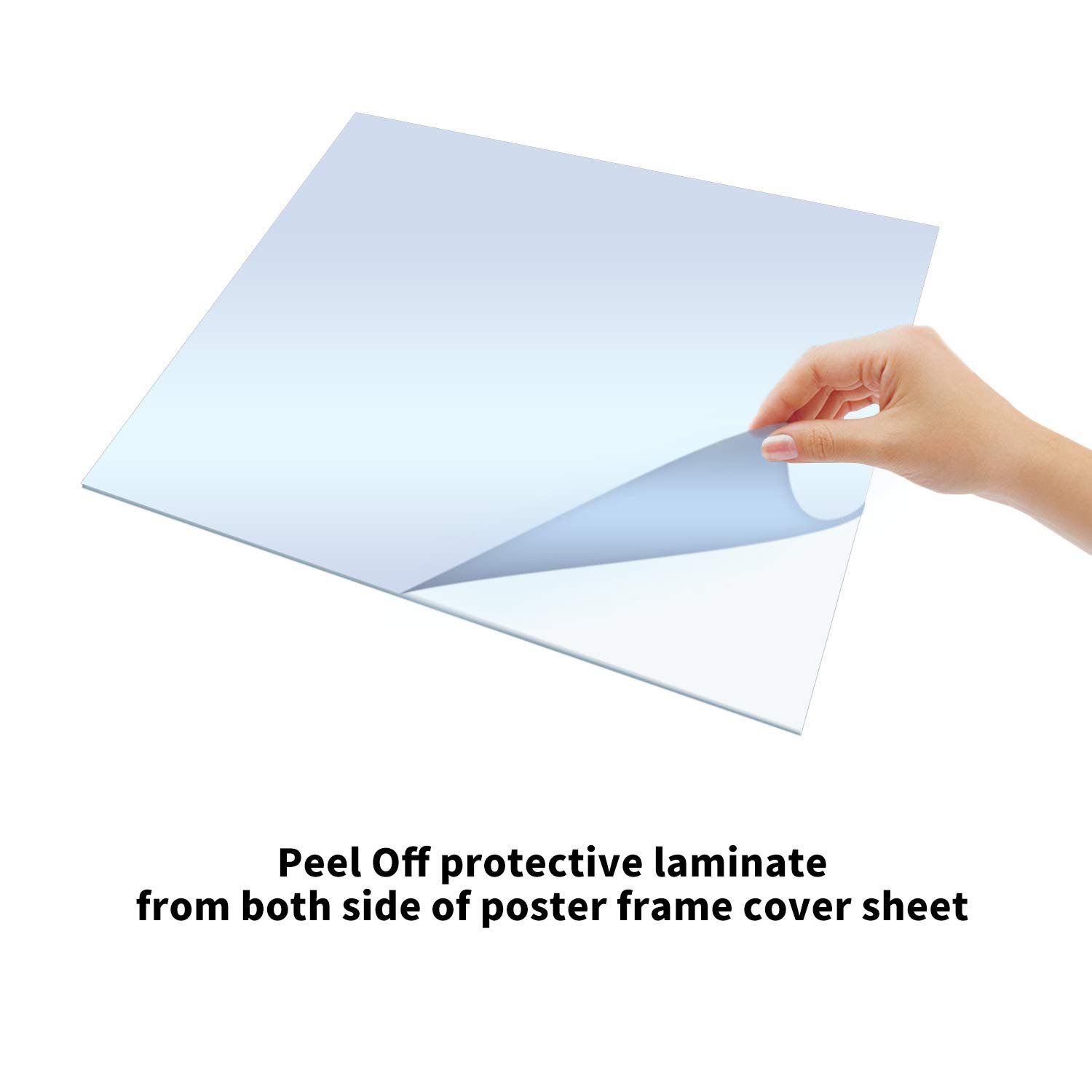 Direct factory nice DIY 45*60cm PET SHEET 0.8mm Clear PET board Use for Poster Frames Crafting Projects Poster Frames