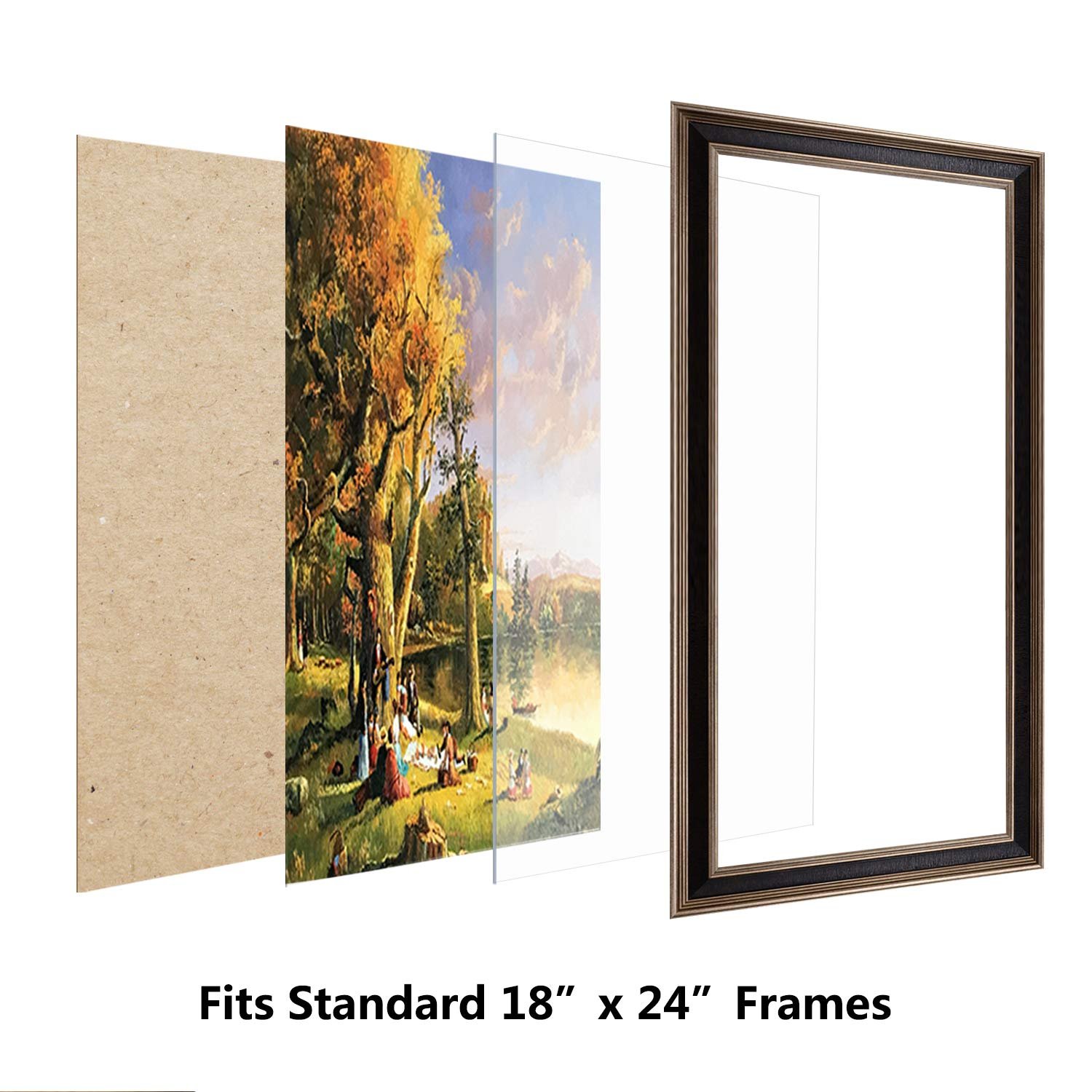 Direct factory nice DIY 45*60cm PET SHEET 0.8mm Clear PET board Use for Poster Frames Crafting Projects Poster Frames