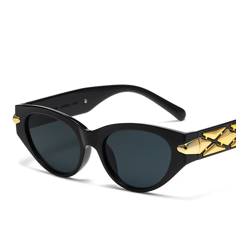 LeonLion Oval Vintage Sunglasses Women Small Frame Personality Glasses Women Simple Driving Eyewear Women Lentes De Sol Mujer
